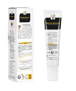 Soin Lèvres Réparateur 10% miel de manuka IAA®15+ BIO, 15 ml